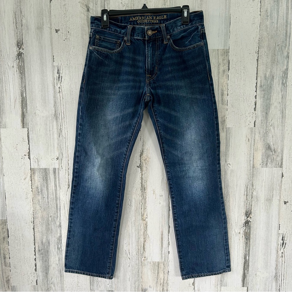 AMERICAN EAGLE Outfitters Dark Wash Original Straight Jeans 29/30